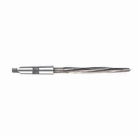 Morse Bridge Reamer, Series 1701, 12 Dia, 9 Overall Length, 932 Point, 2  Taper Shank, Left Hand Sp 22722